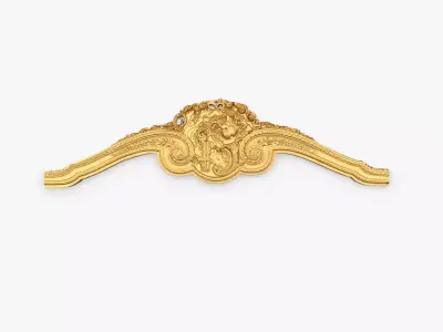 Classic decor ornament 293 3D model