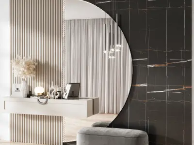 Hallway Set  N10 3D model