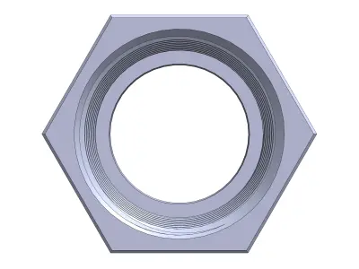 Ducati Fuel Level Sensor Nut 3D print model