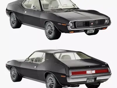 AMC javelin-1971 3D model