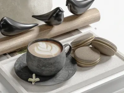 Decorative Set 06 3D model