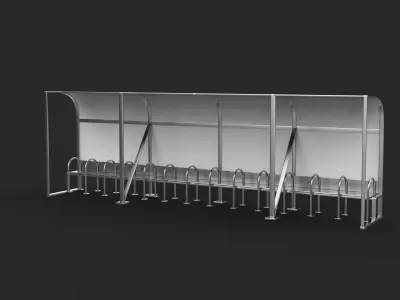 Soccer Bench  3D model