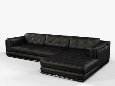 Kelvin Giormani Latina II sofa Low-poly 3D model