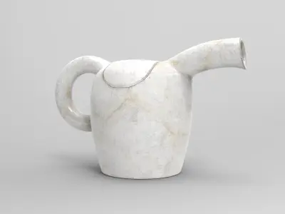 Bew Teapot Low-poly 3D model