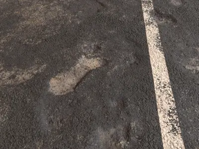 asphalt 02 png pbr seamless 3D model