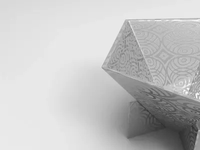 Buss Bowl Low-poly 3D model