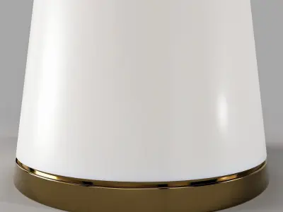 Oval Dining Table 3D model