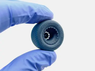 15x15 Sander 762 Wheel Hoosier Pro Street Tire 3D print model