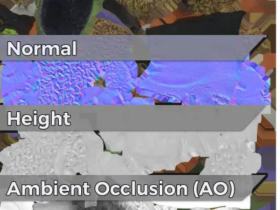 0002-06 Costume Bear Low-poly 3D model