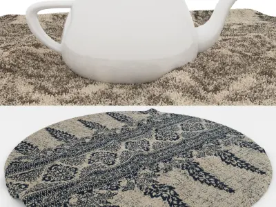 Rugs No 46 Low-poly 3D model