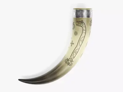 -Viking Horn- 3D model