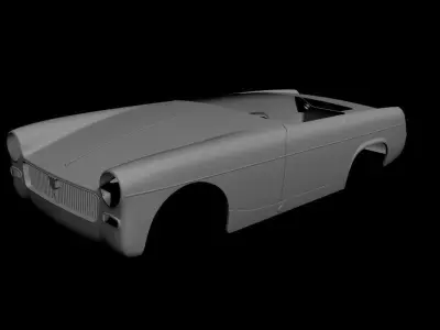 MG Miget body 3D model