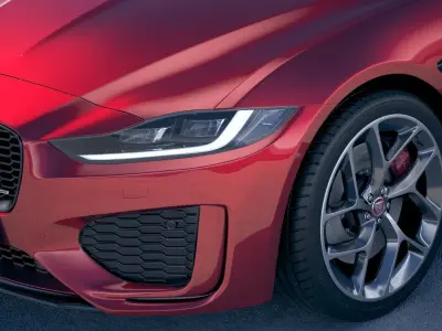 Jaguar XE R-Dynamic 2020 3D model
