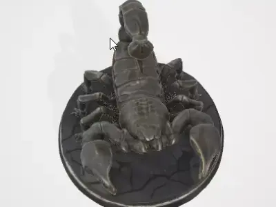 Decorative Scorpion 3D Asset 3D model