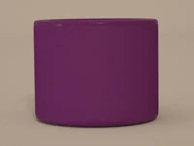 Longboard wheel 3D model