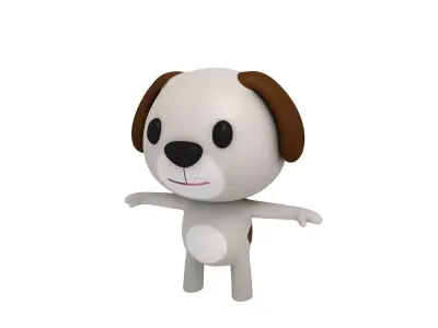 Little Dog 3D model