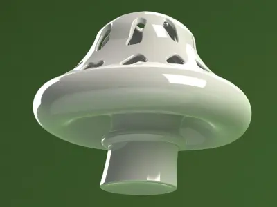 Mushroom Vase Free 3D print model