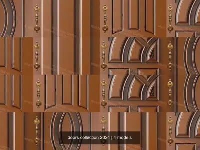 doors collection 2024 3D Model Pack