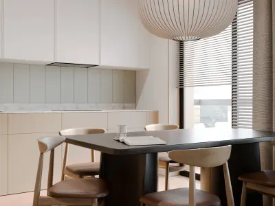 Scandinavian interior  3D model