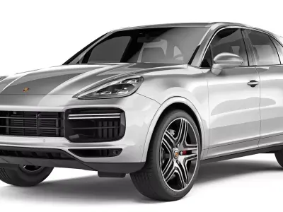 Porsche Cayenne Turbo 2018 3D model