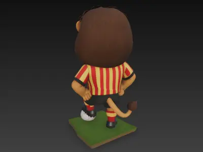 The King of Football  3D print model