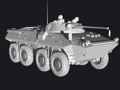 Btr90 8x8 ifv 3D print model