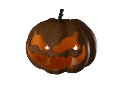Halloween pumpkin - ABOBORA 3D model