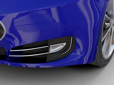 Tesla Model S P85 rev 3D model