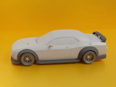 DODGE CHALLENGER BODY KIT - 09SEPT-01 3D print model