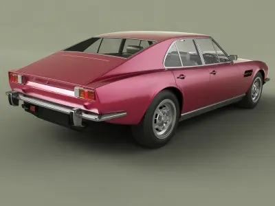 Aston Martin V8 Lagonda 3D model