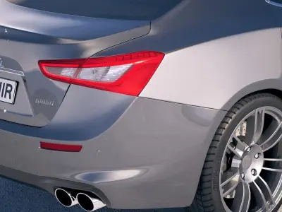 Maserati Ghibli GranLusso 2018 3D model
