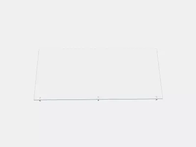 HEMNES Glass top 1 Low-poly 3D model