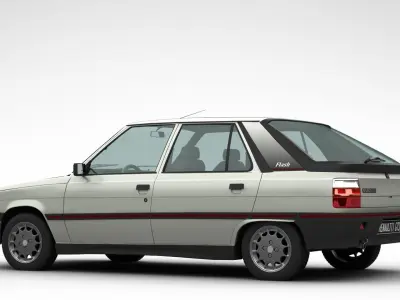 Renault 11 GTS 3D model