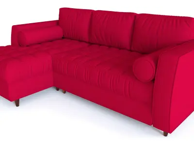 Red Sofa 3D model