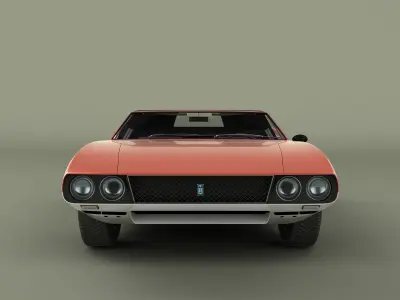 De Tomaso Mangusta Spider 3D model