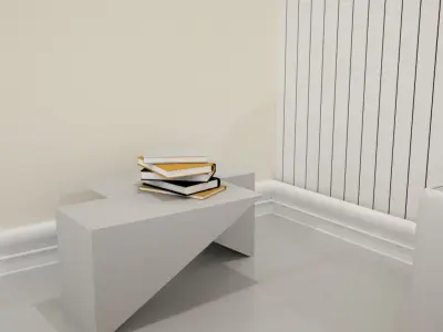 modern bedroom 3D model