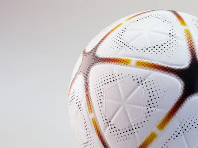 Modern Soccer Football Ball 3D model
