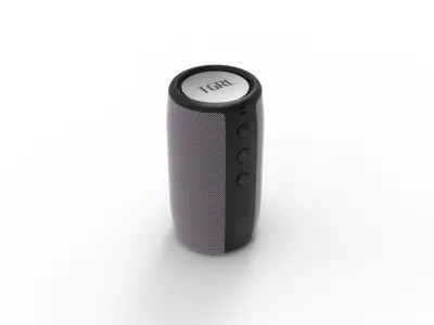 SPEAKER WHITE BODY 3D model