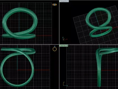 jewelry ring 318 3D print model