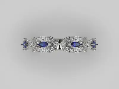 bride wedding ring jr00040 3D print model