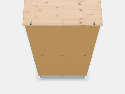 HEMNES Bookcase 1 3D model