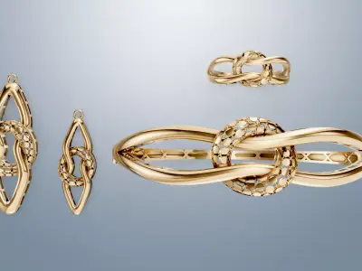  Jewelry Set  3D print model