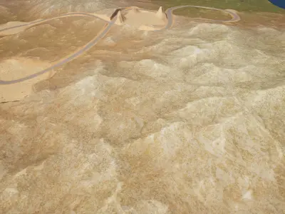 Free Terrain 003 Free 3D model