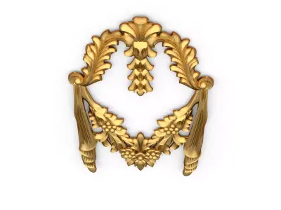 carved classic decorative ornament cnc 3d printing stl 31 3D print model