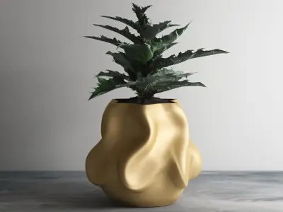 vase pot planter 3d print 868 3D print model