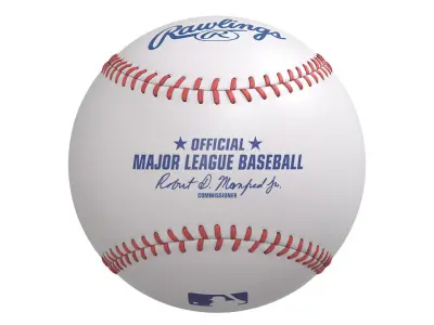 Baseball Rawlings 3D model