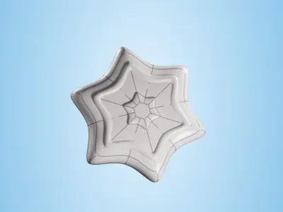 Christmas Cookie Free low-poly 3D model