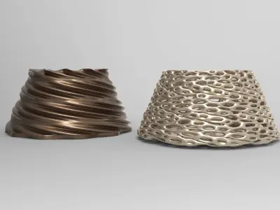 Vase Voronoi 55 3D print model