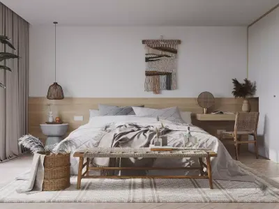 Bedroom Collection 04 For Unreal Engine 3D model