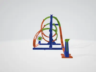 Hot Wheels Car 3D model